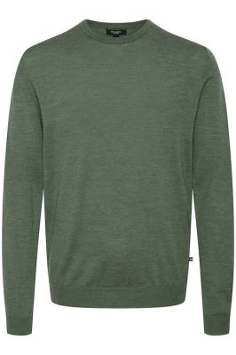 MATINIQUE Miesten Neulepusero, MARGRATE MERINO NOS Duck Green Melange