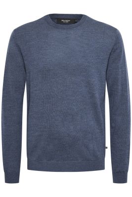 MATINIQUE Miesten Neulepusero, MARGRATE MERINO NOS Vintage Blue