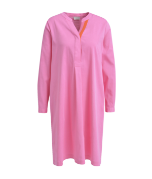 Milano Italy, Mekko, DRESS W BUTTON PLACKET Pinkki