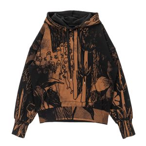 MOOMIN MARTINEX huppari, MOOMIN HUPPARI USVA ADOBE UNISEX Musta