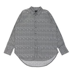 MOOMIN MARTINEX kauluspaita, MOOMIN KAULUSPAITA KEKKERIT B/W UNISEX Harmaa Kuosillinen