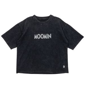 MOOMIN MARTINEX t-paita, MOOMIN T-PAITA LOGO UNISEX Tummanharmaa