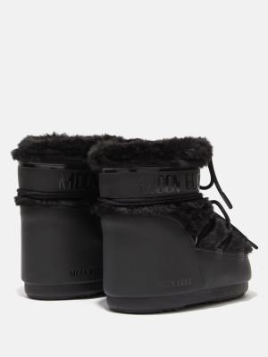 Moon Boot kengät, MB ICON LOW FAUX FUR Musta