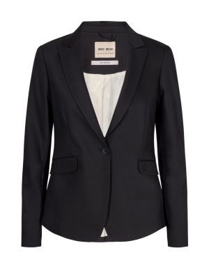 Mos Mosh Naisten Bleiseri, Blake Night Blazer Sustainable Musta