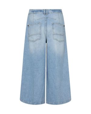 Mos Mosh naisten farkut, AD-MMCULOTTE SAGAI JEANS Indigo