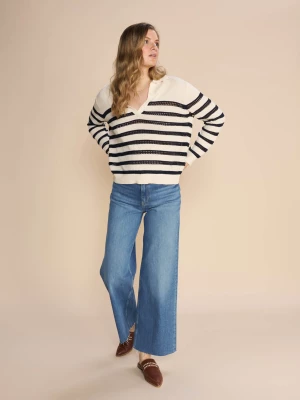 Mos Mosh Naisten Farkut, MMDara Nion Jeans Indigo