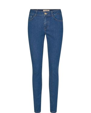 Mos Mosh Naisten Farkut NAOMI COVER JEANS Indigo