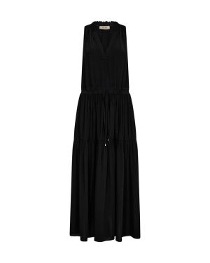 Mos Mosh Naisten Mekko, SABRI SOLIDA DRESS Musta