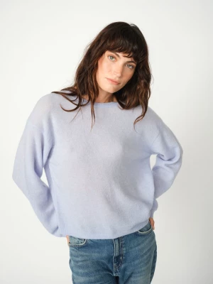 Mos Mosh naisten neule, MMMAPE O-NECK KNIT Vaaleansininen