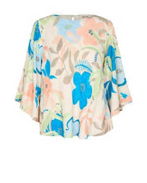Mos Mosh Naisten Pusero EWI BOTANIC BLOUSE Valkopohjainen Kuosi