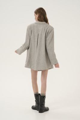 MY ESSENTIAL WARDROBE naisten bleiseri, EmmyMW Blazer Beige Kuosi