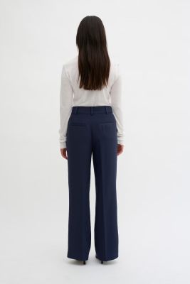 MY ESSENTIAL WARDROBE naisten housut,THE TAILORED PANT Tummansininen