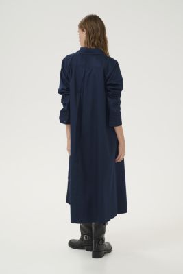 MY ESSENTIAL WARDROBE naisten mekko, SunnaMW Long Dress Tummansininen