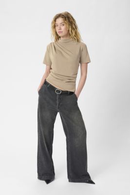 MY ESSENTIAL WARDROBE naisten t-paita, HelleMW Tee Beige