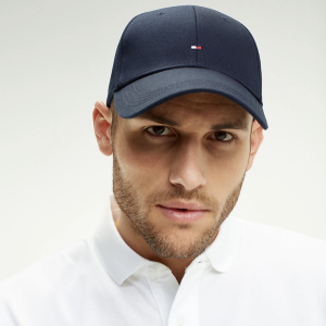 Tommy Hilfiger Miesten Lippis, Classic Baseball Tummansininen