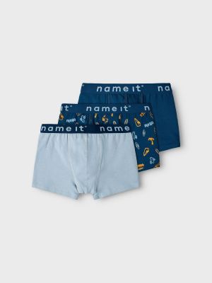 Name It bokserit, NKMBOXER 3P GIBRALTAR SEA Monivärinen Kuosi