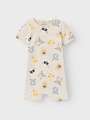 Name It haalari, NBMJUST SUNSUIT Ruskea Kuosi