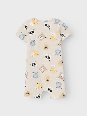 Name It haalari, NBMJUST SUNSUIT Ruskea Kuosi