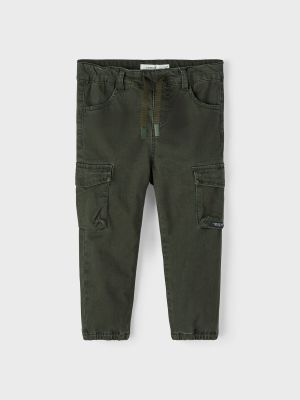 Name It housut, NMMBEN CARGO R TWI PANT Armeijanvihreä