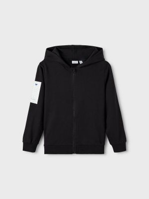 Name It huppari, NKMLESIMON LS SWEAT CARD Musta