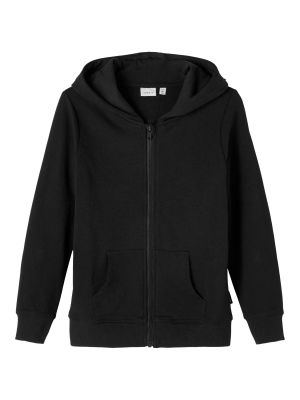 Name It huppari, NKMNESWEAT CARD W HOOD Musta