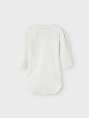 Name It lasten body, NBFHANNAH LS BODY BOX Valkoinen