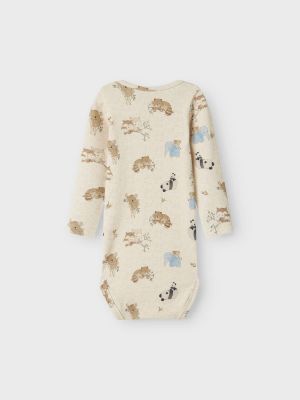 Name It lasten body, NBMSANDERS M LS BODY Vaalea Beige