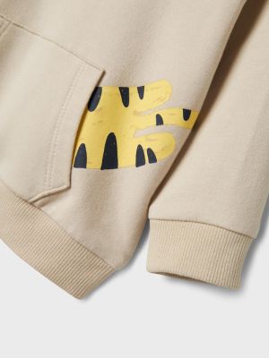 Name It lasten college, NBMHACK LS LIGHT SWEAT UNB Vaalea Beige