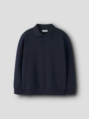 Name It lasten college, NKMLEOPOLD LS REG SWEATSHIRT Tummansininen