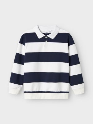 Name It lasten college, NKMLEOPOLD LS REG SWEATSHIRT Valkoinen