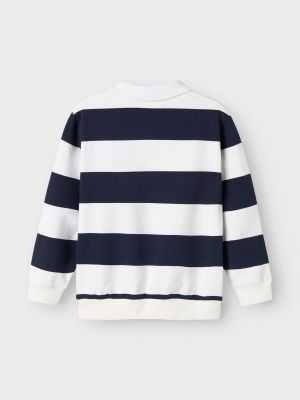 Name It lasten college, NKMLEOPOLD LS REG SWEATSHIRT Valkoinen
