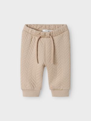 Name It lasten collegehousut, NBMNIGHT PANT Beige