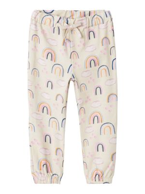 Name It lasten collegehousut, NMFKATHY SWEAT PANT Beige Kuosi