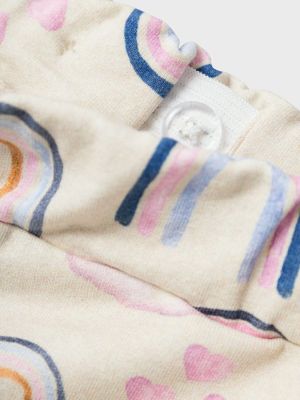Name It lasten collegehousut, NMFKATHY SWEAT PANT Beige Kuosi