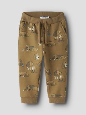 Name It lasten collegehousut, NMMKODY NREG SWEAT PANT UNB Keskiruskea