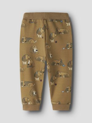 Name It lasten collegehousut, NMMKODY NREG SWEAT PANT UNB Keskiruskea