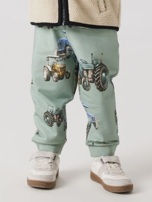 Name It lasten collegehousut, NMMLUDVIG SWEATPANT Vaaleanvihreä