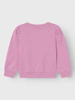 Name It Lasten Collegepaita, NMFSINE MLP SWEAT Vaaleanpunainen
