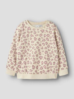 Name It lasten collegepusero, NMFDAVINA LS SWEAT FLEECE Keltainen Kuosi