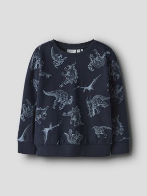 Name It lasten collegepusero, NMMVARON SWEATSHIRT Tummansininen