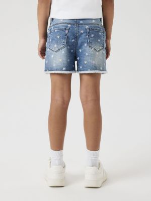 Name It lasten farkkushortsit, NKFROSE HW MOM DENIM SHORTS 3555  Indigo