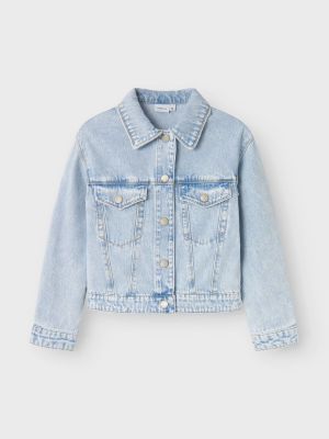 Name It lasten farkkutakki, NKFMILA DENIM JACKET Vaaleansininen