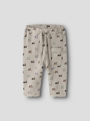 Name It lasten housut, NBMNOOTER PANT Beige
