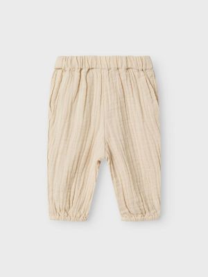 Name It lasten housut, NBNOSAFI PANT S Vaalea Beige