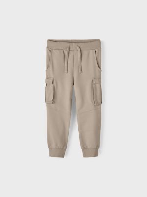 Name It Lasten Housut, NMNOLI SWEAT PANT NOOS Beige