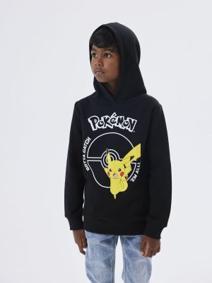 Name It lasten huppari, NKMNOSCAR POKEMON SWEAT Musta