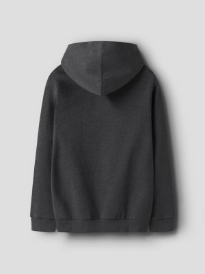 Name It lasten huppari, NKMVIMO ZIP SWEAT Tummanharmaa
