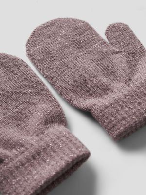 Name It lasten käsineet, NMFMAGIC KNIT GLITTER MITTENS Vanharoosa