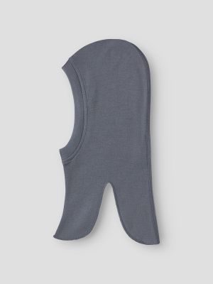 Name It lasten kypärämyssy, NMNWILLIT WOOL BALACLAVA NOOS Tummanharmaa