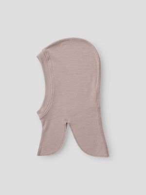 Name It lasten kypärämyssy, NMNWILLIT WOOL BALACLAVA NOOS Vaaleanpunainen